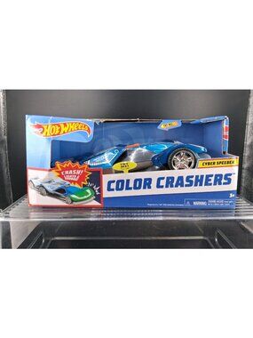 Hot Wheels Color Crashers Cyber Speeder Lights & Sounds